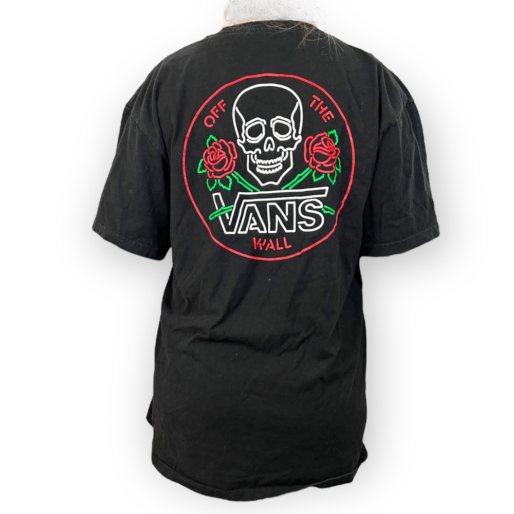 Large Vans Cotton Roses T-Shirt